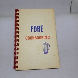 FORE #2 Cookbook-Friends Of Rural Electrification-Indiana Legislature-1972